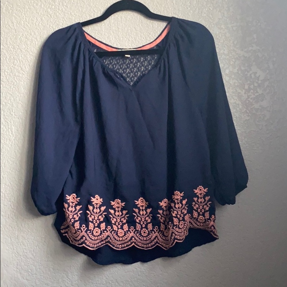 Blue blouse